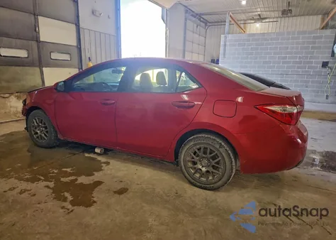 2016 Toyota Corolla L from USA, damaged, VIN 2T1BURHEXGC710511